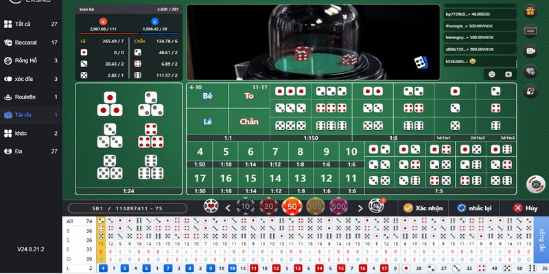 Tài Xỉu Online - Trò Chơi Hay, Bùng Nổ Tại 23Win Cho AE Chiến thuật nuôi 1 tụ nhiều ván
