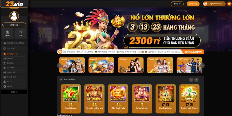 Đăng Ký 23WIN - Hướng Dẫn Thao Tác Đơn Giản Dễ Hiểu Nhà cái có trụ trở chính tại Manila đất nước Philippines